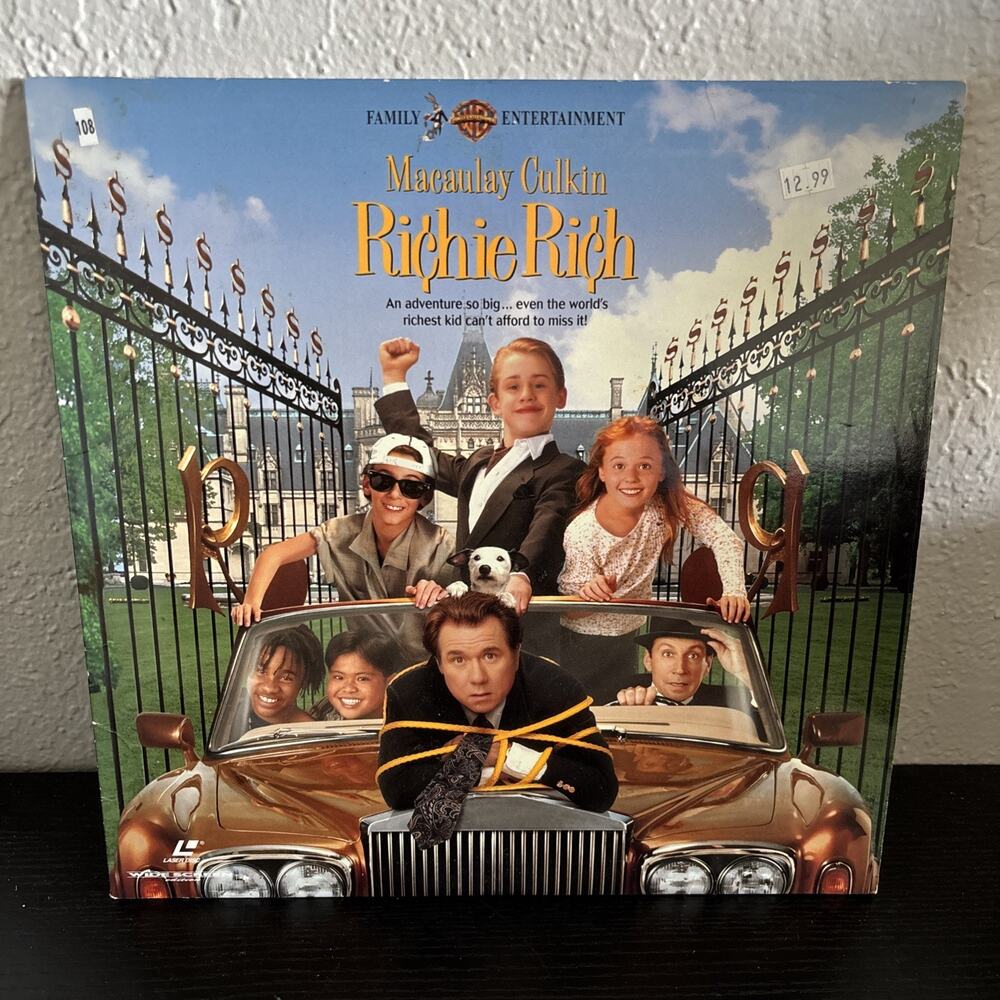 Richie Rich (Laserdisc, 1995) Macaulay Culkin